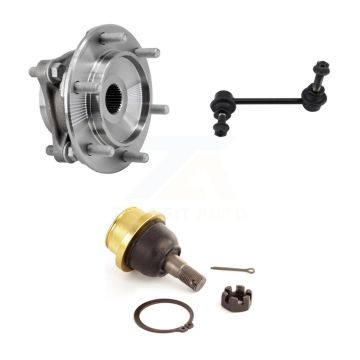 Front Left Hub Bearing Lower Ball Joint Sway Bar Link Kit For 2005-2023 Toyota Tacoma 4WD K7T-103822