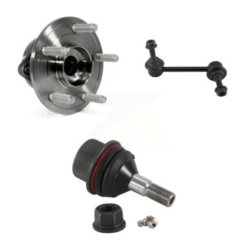 Front Left Hub Bearing Lower Ball Joint & Link Kit For Jeep Grand Cherokee Dodge Durango K7T-103835