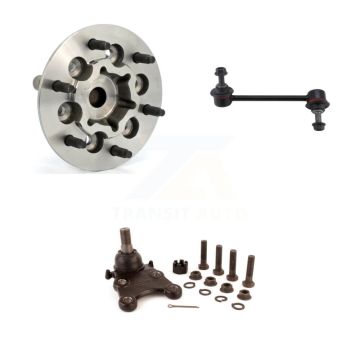 Front Left Hub Bearing Lower Ball Joint & Link Kit For Chevrolet Colorado GMC Canyon RWD K7T-103836