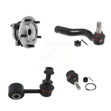 Front Left Bearing Lower Ball Joint Outer Tie Rod Link Kit For Toyota Tundra Sequoia 4WD K7T-103846