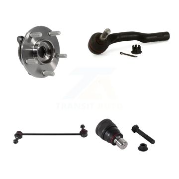 Front Left Hub Bearing Lower Ball Joint Outer Tie Rod Sway Bar Link Kit For Mazda 3 Sport K7T-103849