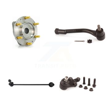 Front Left Hub Bearing Lower Ball Joint Outer Tie Rod End Link Kit For Kia Sedona Hyundai K7T-103850