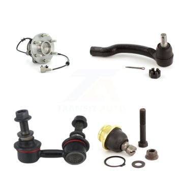 Front Left Bearing Lower Ball Joint Outer Tie Rod Link Kit For Nissan Frontier Pathfinder K7T-103858