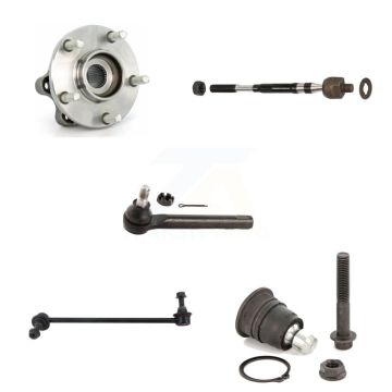 Front Left Bearing Lower Ball Joint Tie Rod & Link Kit (5Pc) For 2003-2004 Nissan Murano K7T-103863