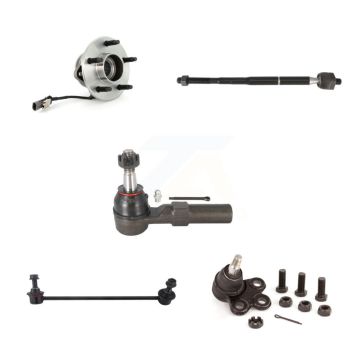 Front Left Bearing Lower Ball Joint Tie Rod Link Kit (5Pc) For Chevrolet Equinox Pontiac K7T-103874