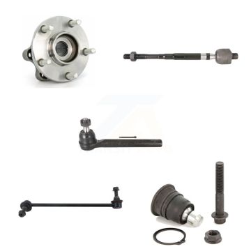 Front Left Bearing Lower Ball Joint Tie Rod & Link Kit (5Pc) For 2005-2007 Nissan Murano K7T-103878