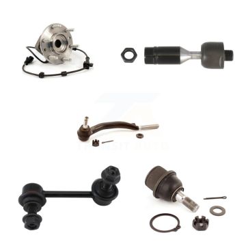 Front Left Bearing Lower Ball Joint Tie Rod Link Kit (5Pc) For Chevrolet GMC Trailblazer K7T-103887