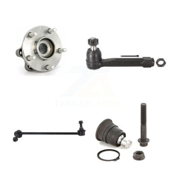 Front Left Hub Bearing Lower Ball Joint Outer Tie Rod Link Kit For 2004-2009 Nissan Quest K7T-103895