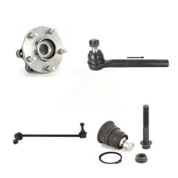 Front Left Bearing Lower Ball Joint Outer Tie Rod & Link Kit For 2005-2007 Nissan Murano K7T-103896