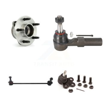 Front Left Bearing Lower Ball Joint Outer Tie Rod Link Kit For Saturn Vue Pontiac Torrent K7T-103897