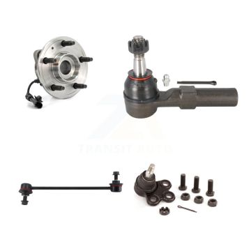 Front Left Bearing Lower Ball Joint Outer Tie Rod Link Kit For Chevrolet Equinox Pontiac K7T-103900