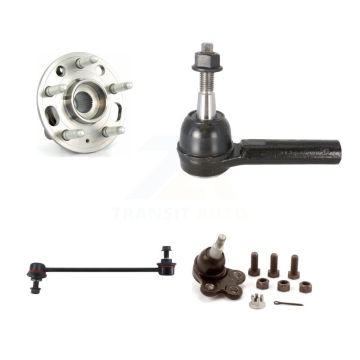 Front Left Hub Bearing Lower Ball Joint Outer Tie Rod Link Kit For Chevrolet Equinox GMC K7T-103907