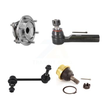 Front Left Bearing Lower Ball Joint Outer Tie Rod & Link Kit For 05-23 Toyota Tacoma 4WD K7T-103908