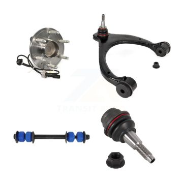 Front Left Bearing Lower Ball Joint Upper Control Arm & Link Kit For Chevrolet GMC Sierra K7T-103914