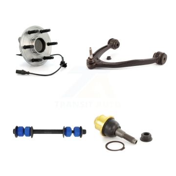 Front Left Bearing Lower Ball Joint Upper Control Arm & Link Kit For Chevrolet GMC Sierra K7T-103945
