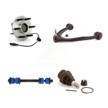 Front Left Bearing Lower Ball Joint Upper Control Arm & Link Kit For Chevrolet GMC Sierra K7T-103946