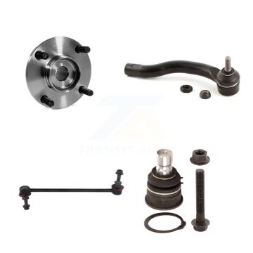 Front Left Bearing Lower Ball Joint Outer Tie Rod Sway Bar Link Kit For Nissan Versa Cube K7T-103988