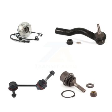 Front Left Bearing Lower Ball Joint Outer Tie Rod & Link Kit For Ford Crown Victoria Town K7T-103995