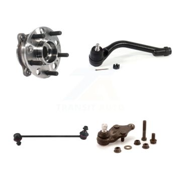 Front Left Hub Bearing Lower Ball Joint Outer Tie Rod Link Kit For Hyundai Santa Fe Sport K7T-104003