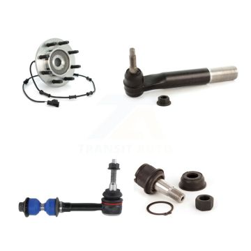 Front Left Bearing Lower Ball Joint Outer Tie Rod & Link Kit For Dodge Ram 3500 2500 4WD K7T-104010