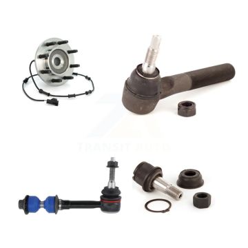 Front Left Bearing Lower Ball Joint Outer Tie Rod & Link Kit For Dodge Ram 3500 2500 4WD K7T-104011
