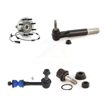 Front Left Hub Bearing Lower Ball Joint Outer Tie Rod & Link Kit For Dodge Ram 2500 3500 K7T-104014