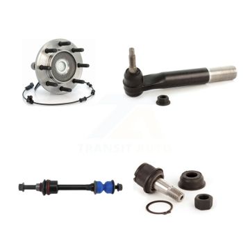 Front Left Bearing Lower Ball Joint Outer Tie Rod & Sway Bar Link Kit For Ram 3500 Dodge K7T-104016