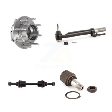 Front Left Bearing Lower Ball Joint Outer Tie Rod Link Kit For Ford F-250 Super Duty 4WD K7T-104019