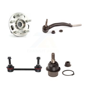 Front Left Hub Bearing Lower Ball Joint Outer Tie Rod Sway Bar Link Kit For Cadillac CTS K7T-104025