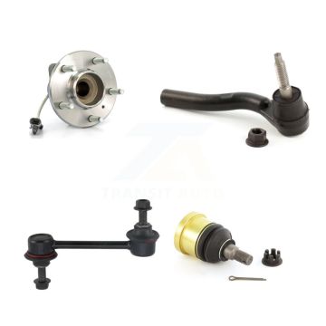 Front Left Hub Bearing Lower Ball Joint Outer Tie Rod Sway Bar Link Kit For Cadillac CTS K7T-104028
