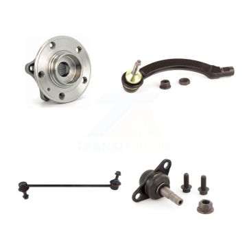 Front Left Hub Bearing Lower Ball Joint Outer Tie Rod End Sway Bar Link Kit For Volvo S60 K7T-104034
