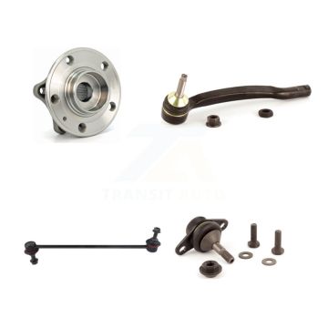 Front Left Bearing Lower Ball Joint Outer Tie Rod & Sway Bar Link Kit For Volvo XC70 V70 K7T-104035