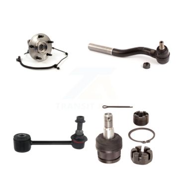 Front Left Bearing Lower Ball Joint Outer Tie Rod & Link Kit For 2007-2010 Jeep Wrangler K7T-104039