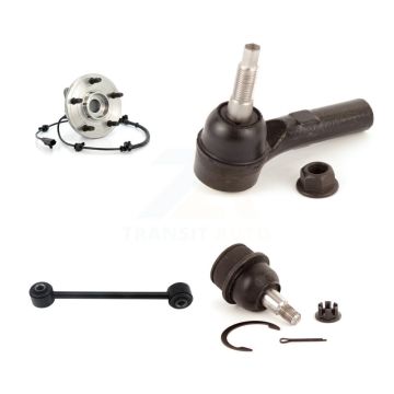 Front Left Hub Bearing Lower Ball Joint Outer Tie Rod & Link Kit For Jeep Grand Cherokee K7T-104042