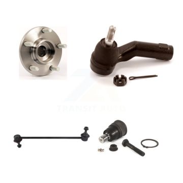 Front Left Bearing Assembly Lower Ball Joint Outer Tie Rod Sway Bar Link Kit For Mazda 3 K7T-104046