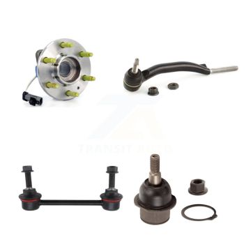 Front Left Bearing Lower Ball Joint Outer Tie Rod Link Kit For 2004-2009 Cadillac SRX AWD K7T-104049