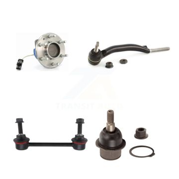 Front Left Bearing Lower Ball Joint Outer Tie Rod Link Kit For 2004-2009 Cadillac SRX RWD K7T-104050