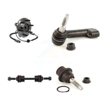 Front Left Hub Bearing Lower Ball Joint Outer Tie Rod Link Kit For Ford F-150 Expedition K7T-104052