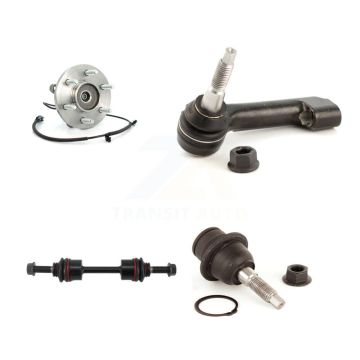 Front Left Hub Bearing Lower Ball Joint Outer Tie Rod & Sway Bar Link Kit For Ford F-150 K7T-104053