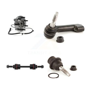 Front Left Hub Bearing Lower Ball Joint Outer Tie Rod & Sway Bar Link Kit For Ford F-150 K7T-104054