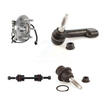 Front Left Bearing Lower Ball Joint Outer Tie Rod & Link Kit For Ford Expedition Lincoln K7T-104056