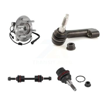 Front Left Bearing Lower Ball Joint Outer Tie Rod & Link Kit For Ford Expedition Lincoln K7T-104058