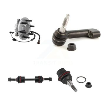 Front Left Hub Bearing Lower Ball Joint Outer Tie Rod Link Kit For Ford F-150 Expedition K7T-104059