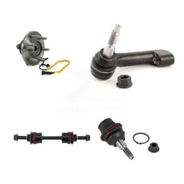 Front Left Hub Bearing Lower Ball Joint Outer Tie Rod & Sway Bar Link Kit For Ford F-150 K7T-104060