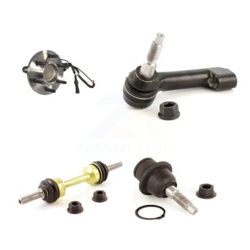 Front Left Bearing Lower Ball Joint Outer Tie Rod & Link Kit For Ford Expedition Lincoln K7T-104062