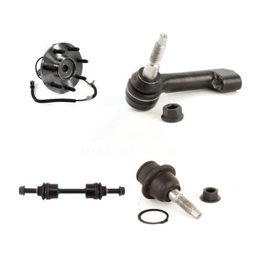 Front Left Hub Bearing Lower Ball Joint Outer Tie Rod & Sway Bar Link Kit For Ford F-150 K7T-104064
