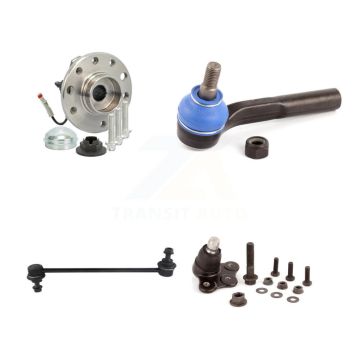 Front Left Hub Bearing Lower Ball Joint Outer Tie Rod Link Kit For 2008-2009 Saturn Astra K7T-104066