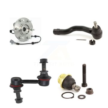Front Left Bearing Lower Ball Joint Outer Tie Rod & Link Kit For Nissan TITAN Armada QX56 K7T-104067