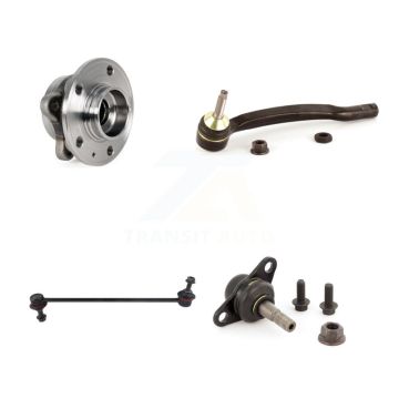 Front Left Hub Bearing Lower Ball Joint Outer Tie Rod & Sway Bar Link Kit For Volvo XC90 K7T-104071
