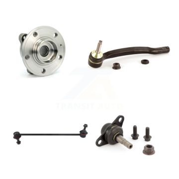 Front Left Hub Bearing Lower Ball Joint Outer Tie Rod & Sway Bar Link Kit For Volvo XC90 K7T-104072
